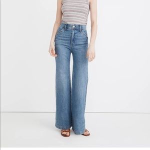 Madewell 11” High Rise Flares